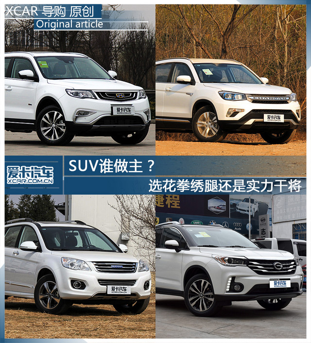 SUV你做主 選花拳繡腿還是實力干將？