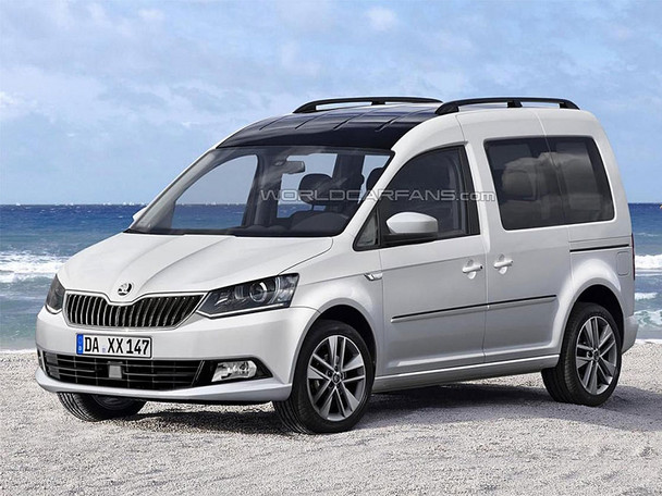斯柯达Roomster效果图曝光 定位小型MPV