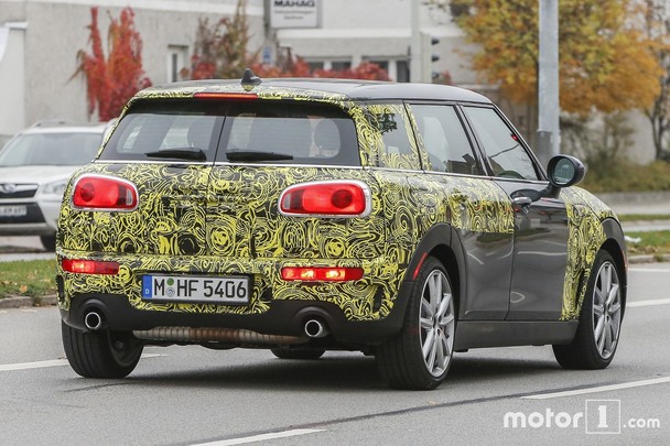 全新MINI Clubman JCW谍照 明年3月发布