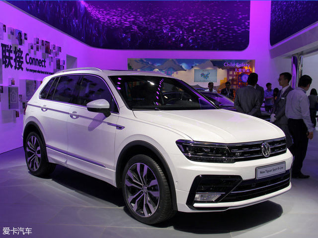 大众全新Tiguan R-Line北京车展亮相