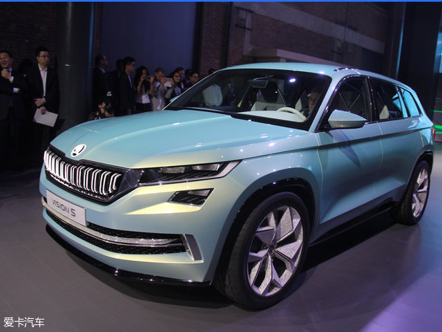 斯柯达visions概念车发布 六座中级suv