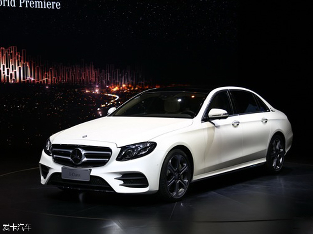 2016北京车展北京奔驰全新E级长轴版正式首发