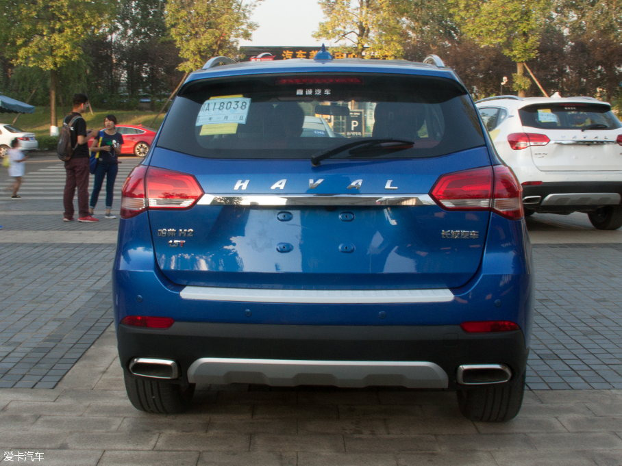 六邊形格柵更運動？哈弗H2藍標版實拍