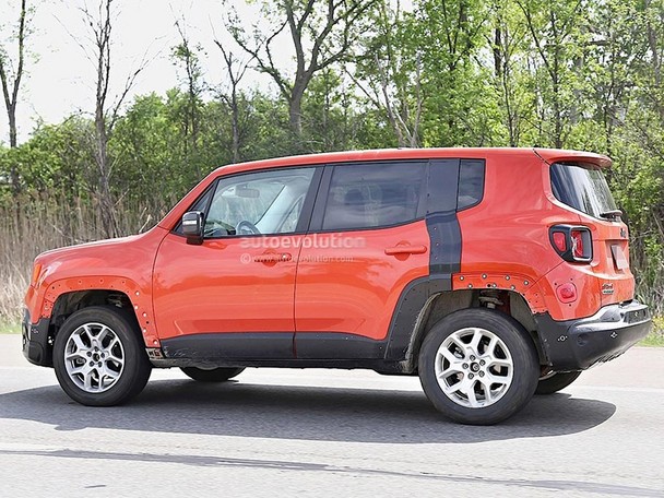 Jeep C SUV车型谍照曝光 将2016年发布