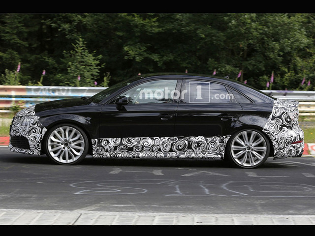 奥迪RS 3 三厢版谍照 剑指CLA 45 AMG